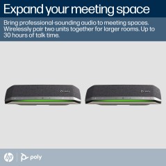 Poly SYNC 40 SY40-M Speakerphone - Ultimate Conference Call Clarity and Flexibility | 216875-01